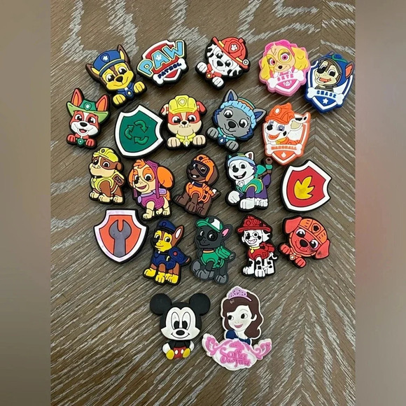 Nickelodeon Bundle‎ Paw Patrol Shoe Charms - Picture 6 of 10
